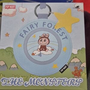 Pop Mart Fairy Forest The Monsters Mini Bucket Bag - Blue Authentic